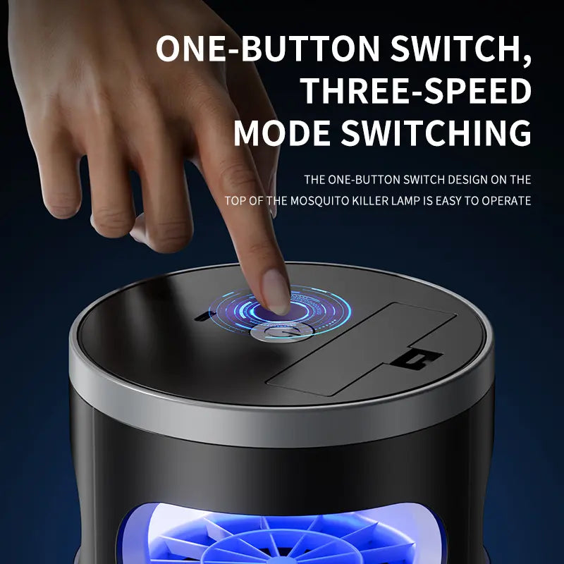 🏠🦟Indoor Insect Trap with Light and Suction Non Zapper Flying Bug Catcher for Mosquitoes Fruit Flies Gnats and Moths
