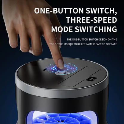 🏠🦟Indoor Insect Trap with Light and Suction Non Zapper Flying Bug Catcher for Mosquitoes Fruit Flies Gnats and Moths