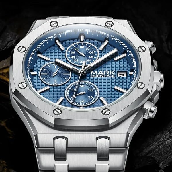 Fairwhale Men’s I Waterproof Watch with Date Display