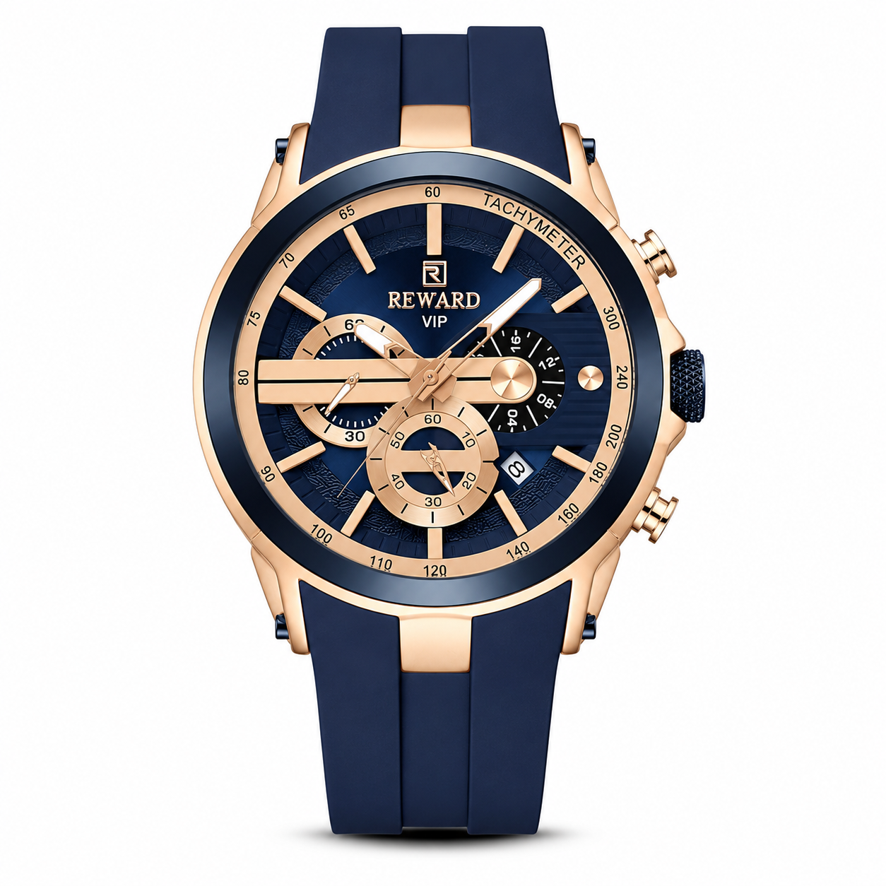 Reward Trendy Men's Quartz Wristwatch – Luxury Sport Silicone Band | Cartoon Edition