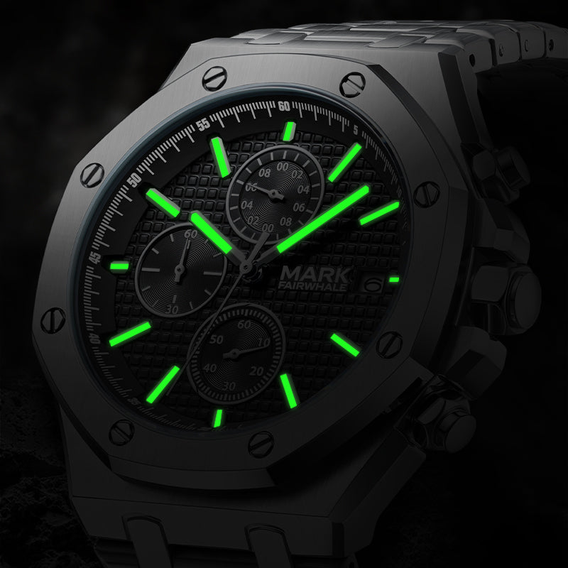 Fairwhale Men’s I Waterproof Watch with Date Display